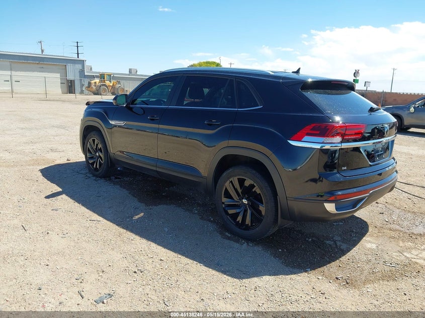 2023 Volkswagen Atlas cross sport VIN 1V2HC2CA8PC201341 IAAI salvage auction — FRONT END, Original (Texas), sold $9,200 on 2026-07-10 (photo 3)