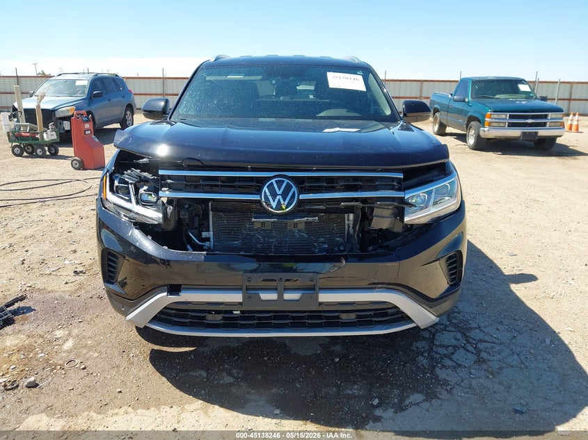 2023 Volkswagen Atlas cross sport VIN 1V2HC2CA8PC201341 IAAI salvage auction — FRONT END, Original (Texas), sold $9,200 on 2026-07-10 (photo 6)