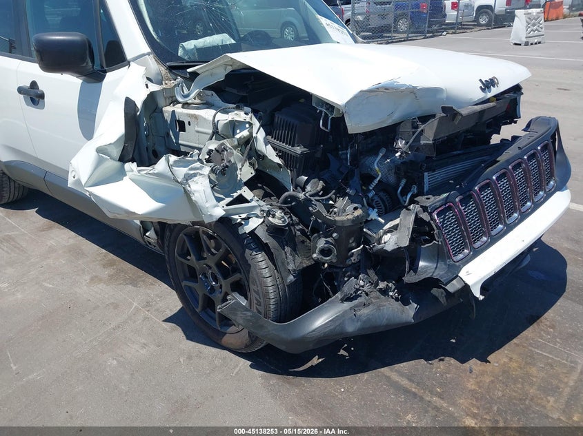 2019 Jeep Renegade VIN ZACNJABB9KPK89591 IAAI salvage auction — RIGHT FRONT, Salvage (North Carolina), sold $750 on 2026-07-29 (photo 6)