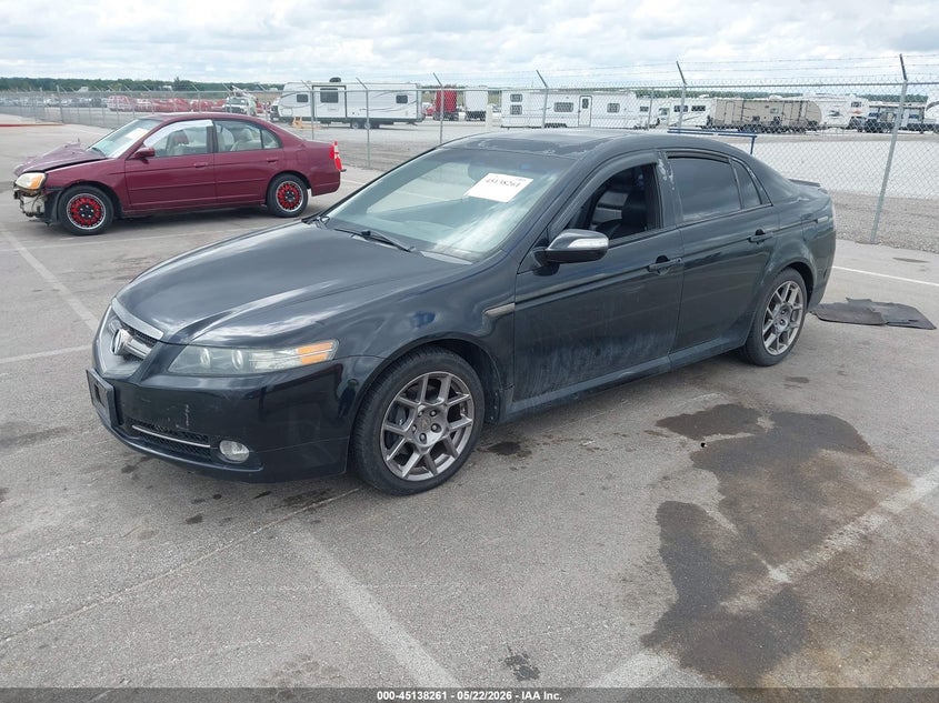 2007 Acura Tl VIN 19UUA76567A037098 IAAI salvage auction — NORMAL WEAR, Salvage (Texas), sold $575 on 2026-07-09 (photo 2)