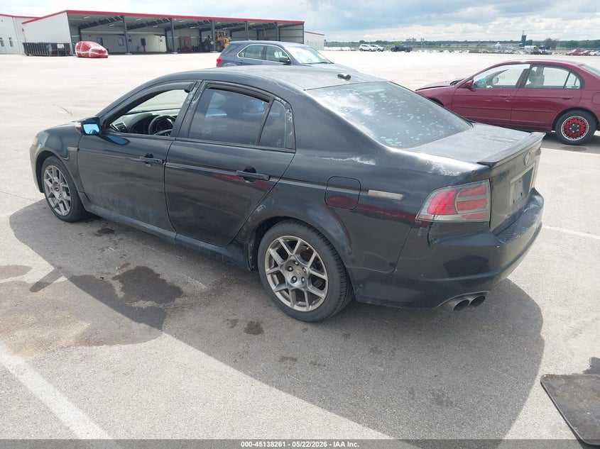 2007 Acura Tl VIN 19UUA76567A037098 IAAI salvage auction — NORMAL WEAR, Salvage (Texas), sold $575 on 2026-07-09 (photo 3)
