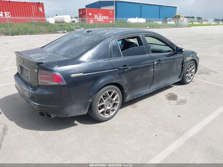 2007 Acura Tl VIN 19UUA76567A037098 IAAI salvage auction — NORMAL WEAR, Salvage (Texas), sold $575 on 2026-07-09 (photo 4)