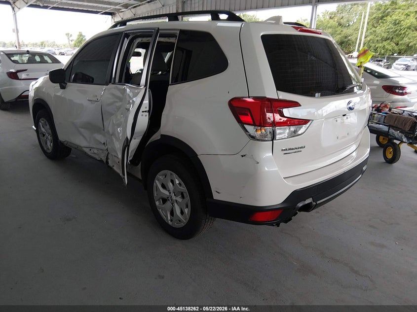 2022 Subaru Forester VIN JF2SKACC8NH450035 IAAI salvage auction — LEFT SIDE, Rebuildable (Florida), sold $4,400 on 2026-07-15 (photo 3)