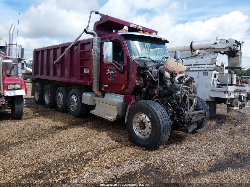 2021 Peterbilt 567 VIN 1NPCLPTX2MD761660 IAAI salvage auction — ENGINE DAMAGE, Salvage (Mississippi), sold $35,550 on 2026-07-08 (photo 1)