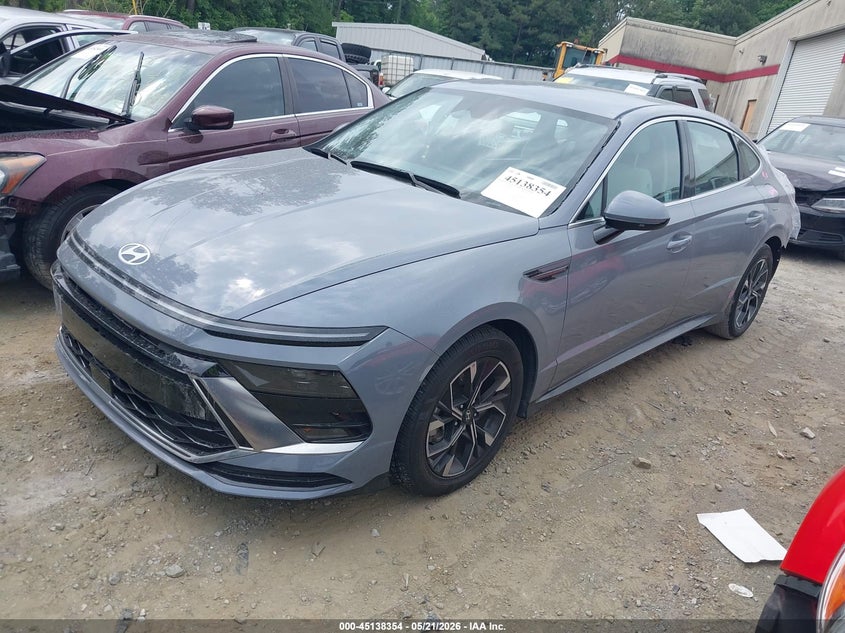 2025 Hyundai Sonata VIN KMHL64JA8SA467184 IAAI salvage auction — ALL OVER, Salvage (Georgia), sold $8,300 on 2026-07-09 (photo 2)
