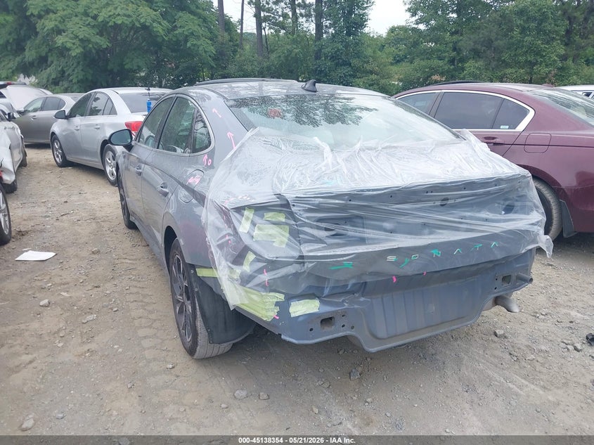 2025 Hyundai Sonata VIN KMHL64JA8SA467184 IAAI salvage auction — ALL OVER, Salvage (Georgia), sold $8,300 on 2026-07-09 (photo 3)
