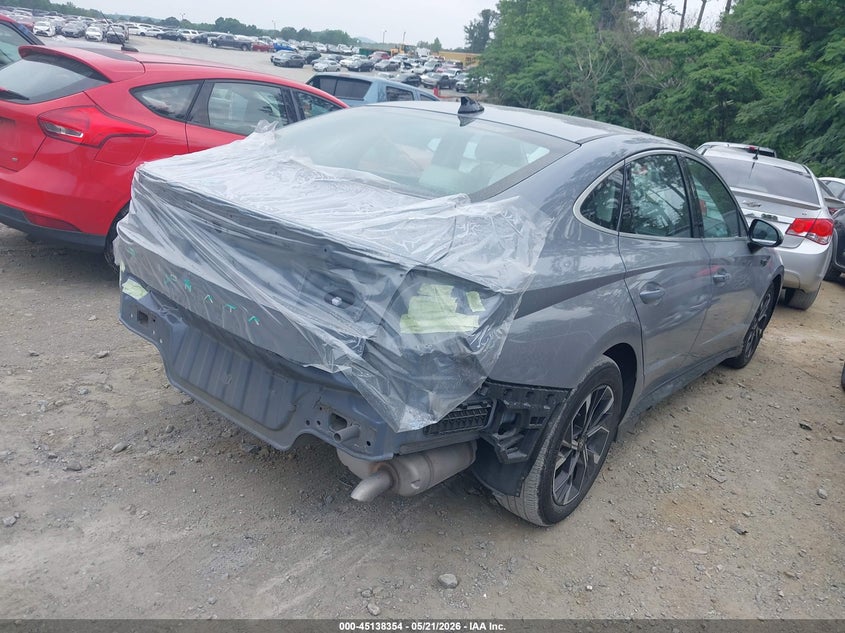 2025 Hyundai Sonata VIN KMHL64JA8SA467184 IAAI salvage auction — ALL OVER, Salvage (Georgia), sold $8,300 on 2026-07-09 (photo 4)