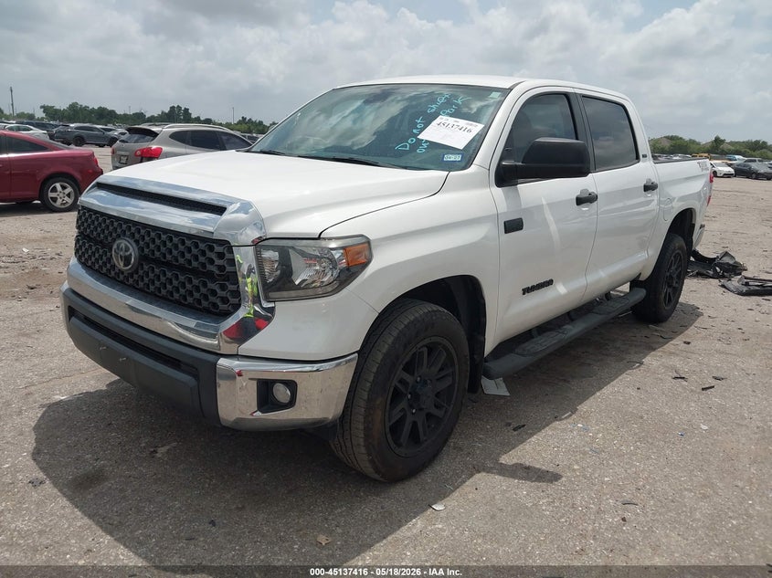 2021 Toyota Tundra VIN 5TFDY5F12MX015412 IAAI salvage auction — REAR END, Original (Texas), sold $18,200 on 2026-07-29 (photo 2)