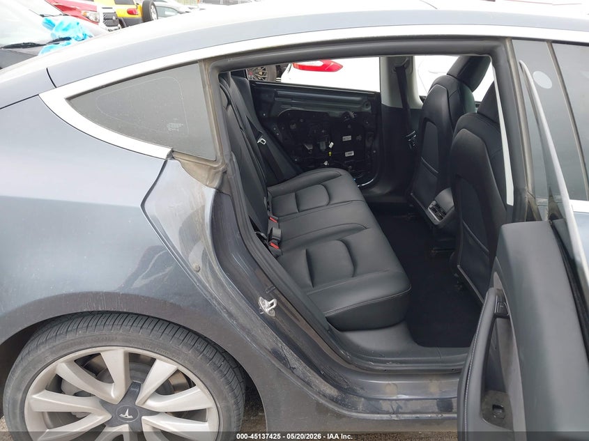 2020 Tesla Model 3 VIN 5YJ3E1EB9LF711975 IAAI salvage auction — LEFT SIDE, Salvage (Texas), sold $4,700 on 2026-07-16 (photo 8)