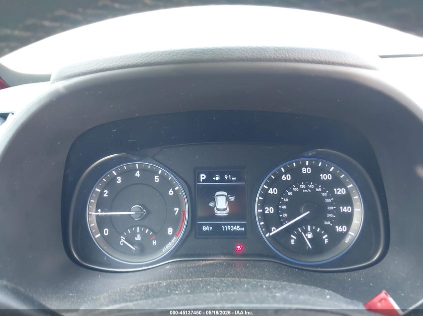 2018 Hyundai Kona VIN KM8K33A55JU080400 IAAI salvage auction — LEFT SIDE, Clear (Indiana), sold $1,900 on 2026-07-23 (photo 7)