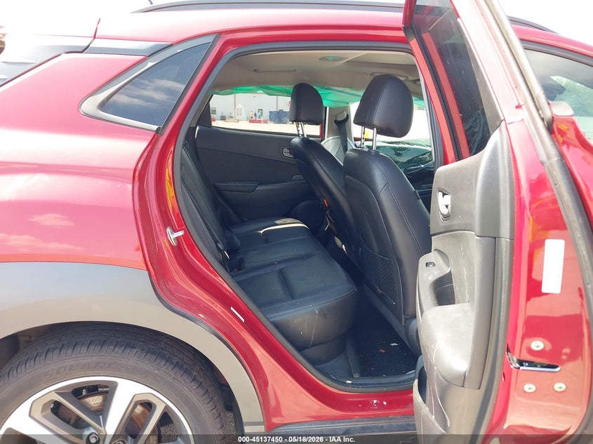 2018 Hyundai Kona VIN KM8K33A55JU080400 IAAI salvage auction — LEFT SIDE, Clear (Indiana), sold $1,900 on 2026-07-23 (photo 8)