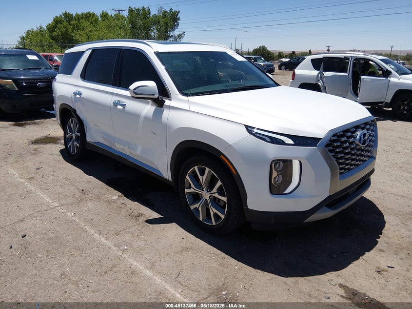 2021 Hyundai Palisade VIN KM8R44HE4MU281734 IAAI salvage auction — RIGHT REAR, Salvage (New Mexico), sold $7,650 on 2026-07-29 (photo 1)