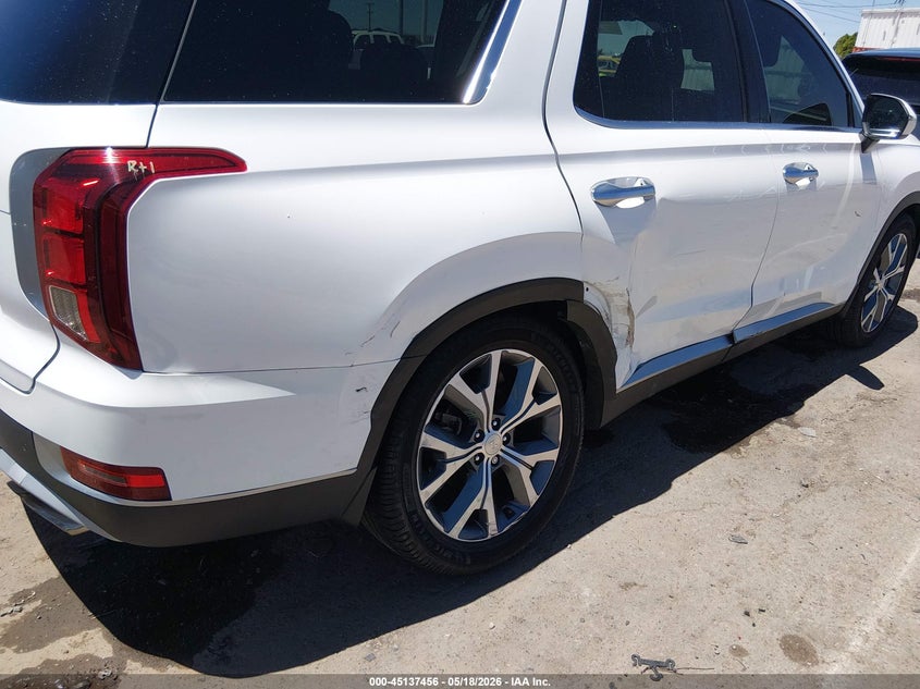 2021 Hyundai Palisade VIN KM8R44HE4MU281734 IAAI salvage auction — RIGHT REAR, Salvage (New Mexico), sold $7,650 on 2026-07-29 (photo 6)
