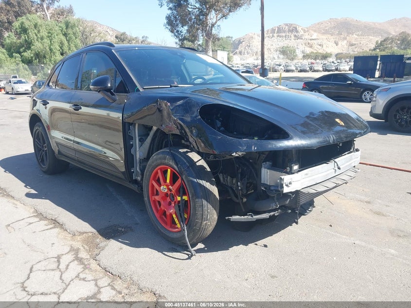 2022 Porsche Macan VIN WP1AA2A53NLB00881 IAAI salvage auction — FRONT END, Salvage (California), sold $20,350 on 2026-07-14 (photo 1)