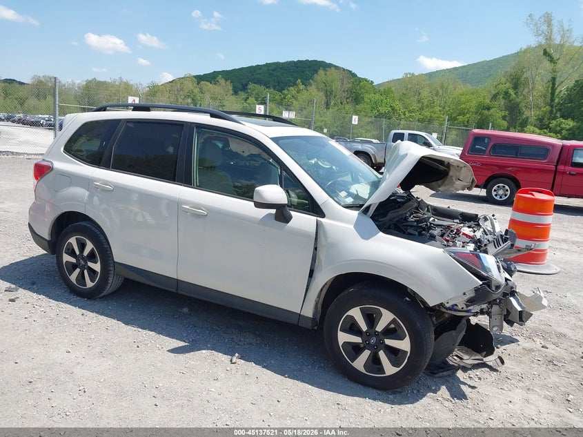 2017 Subaru Forester VIN JF2SJADC3HH556625 IAAI salvage auction — FRONT END, Salvage (Virginia), sold $600 on 2026-07-07 (photo 1)