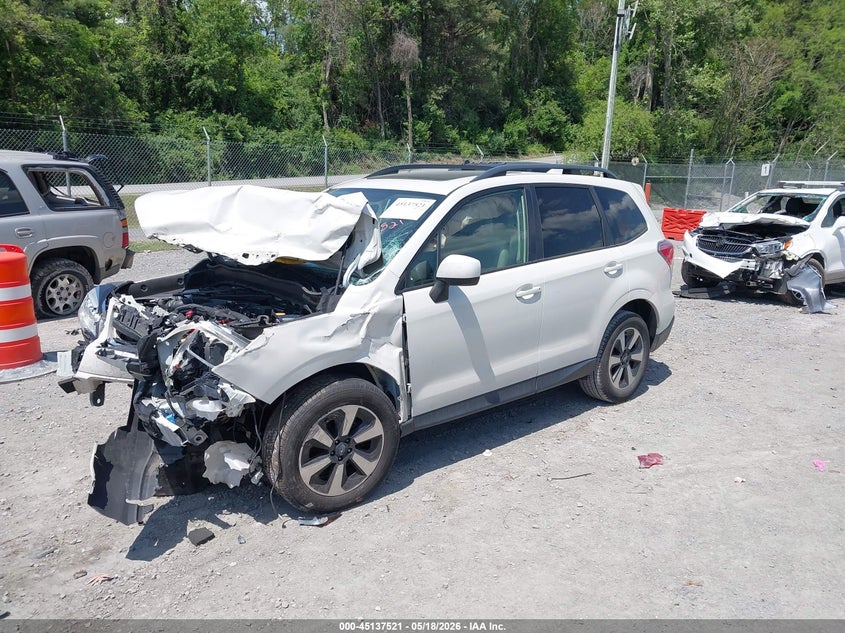 2017 Subaru Forester VIN JF2SJADC3HH556625 IAAI salvage auction — FRONT END, Salvage (Virginia), sold $600 on 2026-07-07 (photo 2)