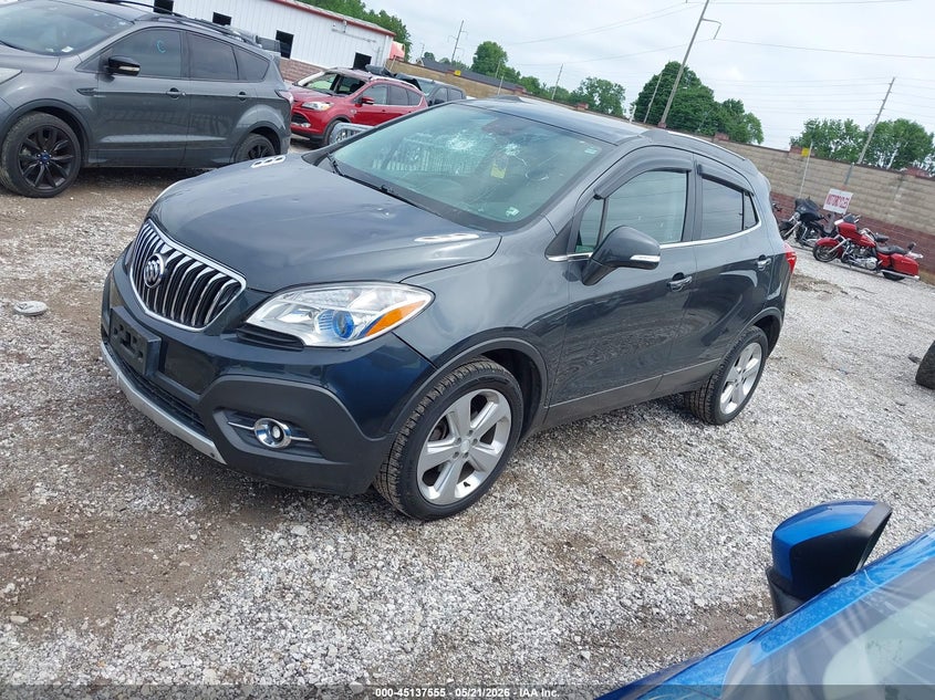 2016 Buick Encore VIN KL4CJCSB6GB532131 IAAI salvage auction — HAIL, Clear (Missouri), sold $1,350 on 2026-07-13 (photo 2)