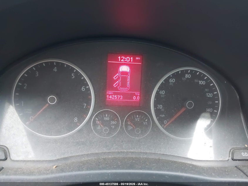2009 Volkswagen Tiguan VIN WVGBV75N89W526213 IAAI salvage auction — FRESH WATER, Original (Texas), sold $250 on 2026-07-14 (photo 7)