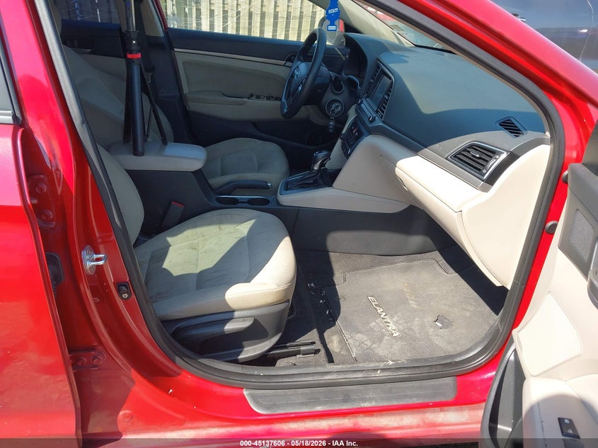 2018 Hyundai Elantra VIN KMHD84LFXJU610267 IAAI salvage auction — REAR END, Salvage (Virginia), sold $2,200 on 2026-07-13 (photo 5)