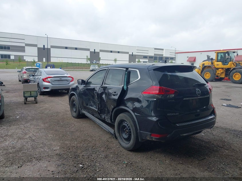 2017 Nissan Rogue VIN JN8AT2MV7HW275956 IAAI salvage auction — LEFT SIDE, Salvage (Texas), sold $1,525 on 2026-07-28 (photo 3)