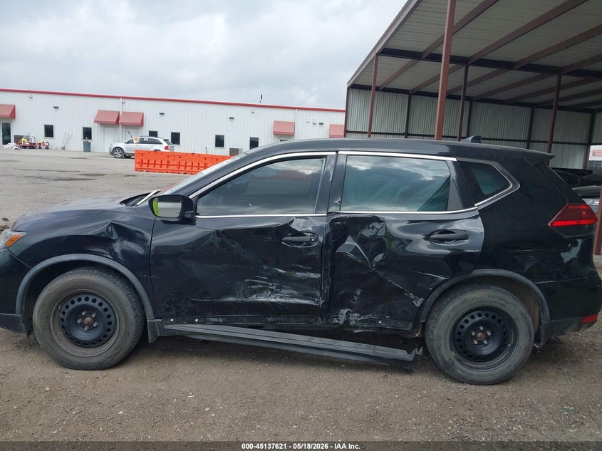 2017 Nissan Rogue VIN JN8AT2MV7HW275956 IAAI salvage auction — LEFT SIDE, Salvage (Texas), sold $1,525 on 2026-07-28 (photo 6)