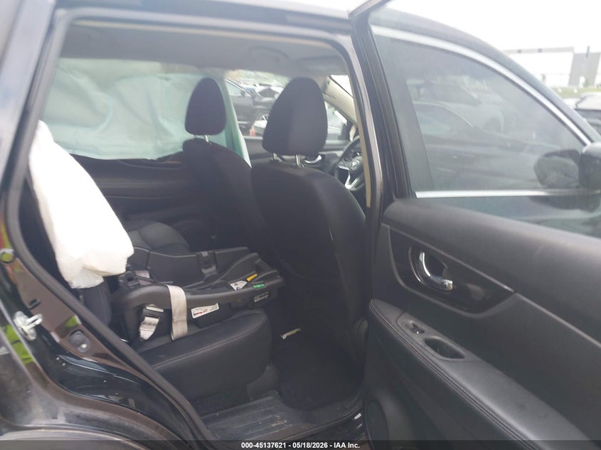 2017 Nissan Rogue VIN JN8AT2MV7HW275956 IAAI salvage auction — LEFT SIDE, Salvage (Texas), sold $1,525 on 2026-07-28 (photo 8)