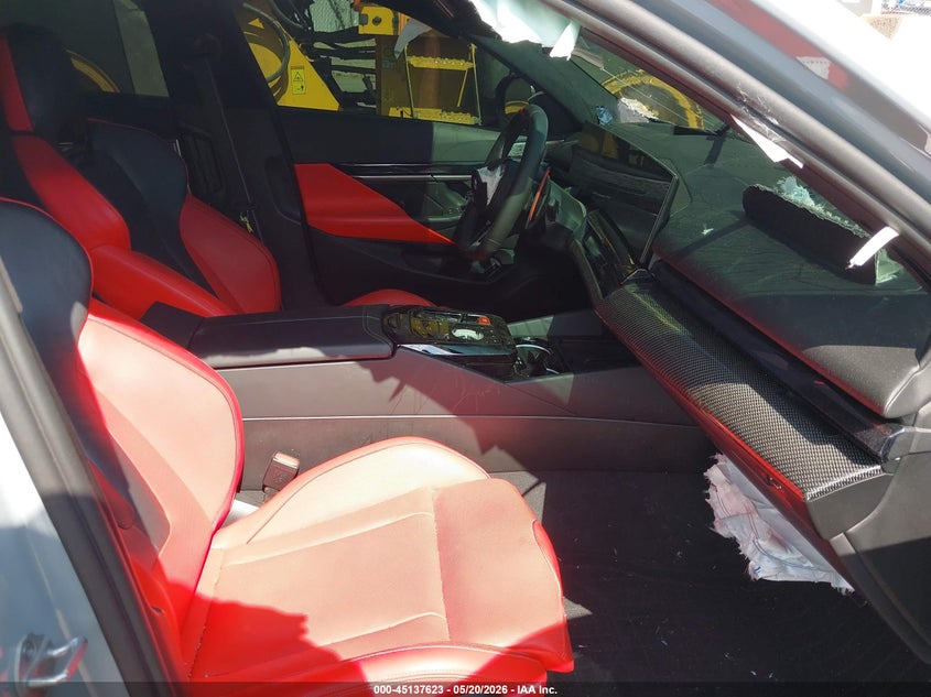 2026 BMW M5 VIN WBS83FK02TCV22294 IAAI salvage auction — RIGHT SIDE, Salvage (New Jersey), sold $36,500 on 2026-08-18 (photo 5)