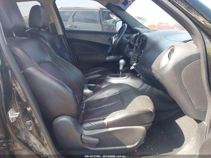 2015 Nissan Juke VIN JN8AF5MR8FT504137 IAAI salvage auction — FRONT END, Clear (Oklahoma), sold $350 on 2026-07-29 (photo 5)