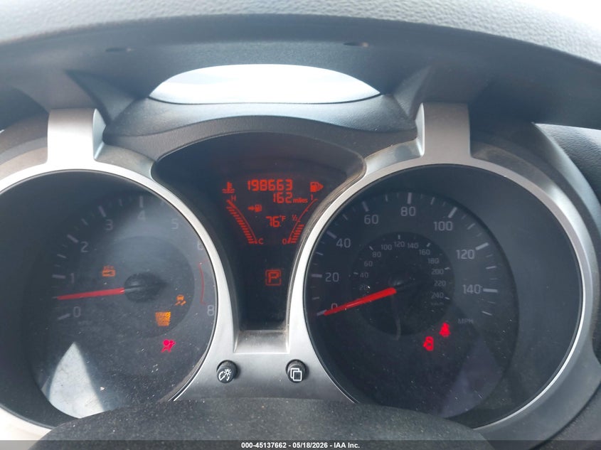 2015 Nissan Juke VIN JN8AF5MR8FT504137 IAAI salvage auction — FRONT END, Clear (Oklahoma), sold $350 on 2026-07-29 (photo 7)