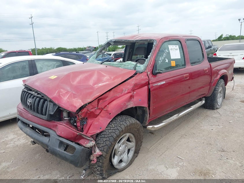 2004 Toyota Tacoma VIN 5TEHN72N24Z385024 IAAI salvage auction — ROLLOVER, Salvage (Texas), sold $1,850 on 2026-07-13 (photo 6)
