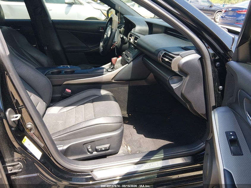 2015 Lexus Is VIN JTHBF1D20F5046494 IAAI salvage auction — RIGHT FRONT, Rebuildable (Florida), sold $2,175 on 2026-07-22 (photo 5)