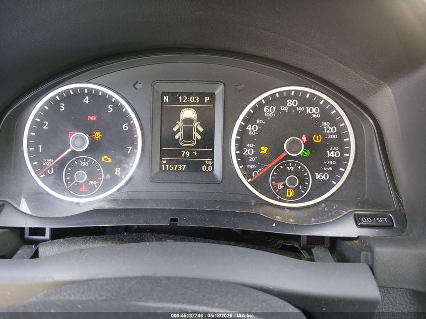 2017 Volkswagen Tiguan VIN WVGTV7AX7HK007641 IAAI salvage auction — FRONT & REAR, Salvage (South Carolina), sold $700 on 2026-08-04 (photo 7)