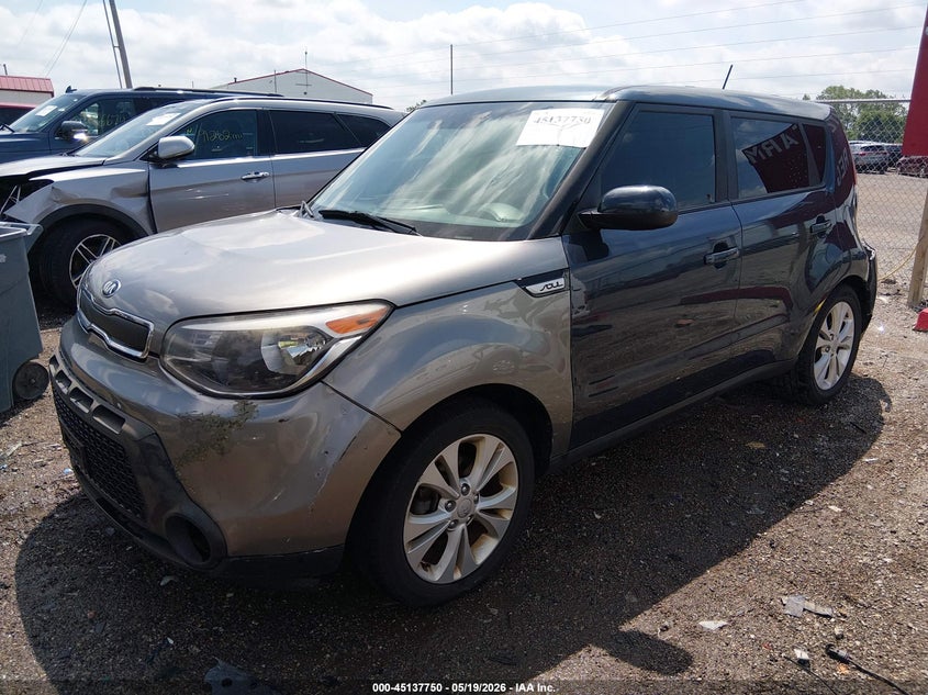 2016 Kia Soul VIN KNDJP3A52G7269209 IAAI salvage auction — REAR END, Clear (Indiana), sold $1,250 on 2026-07-15 (photo 2)