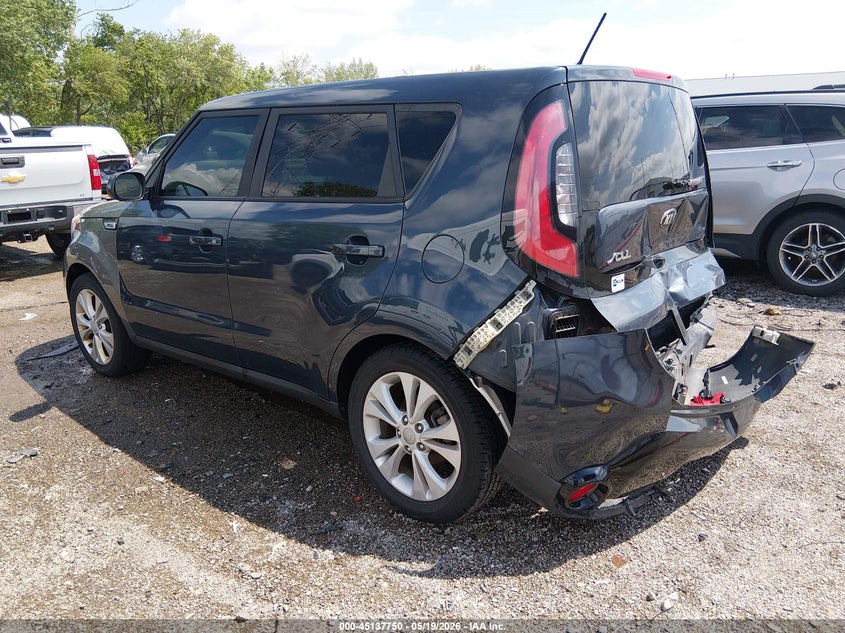 2016 Kia Soul VIN KNDJP3A52G7269209 IAAI salvage auction — REAR END, Clear (Indiana), sold $1,250 on 2026-07-15 (photo 3)