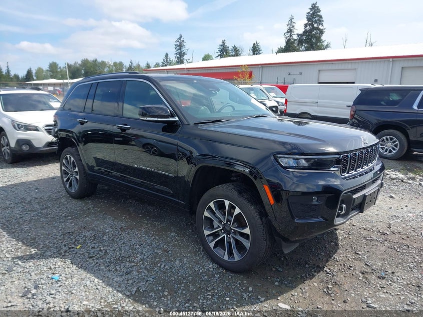 2023 Jeep Grand cherokee VIN 1C4RJHDG1P8740842 IAAI salvage auction — REAR END, Bill Of Sale (Washington), sold $21,600 on 2026-07-24 (photo 1)