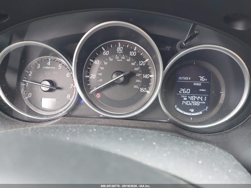 2016 Mazda Cx-5 VIN JM3KE2CY3G0911397 IAAI salvage auction — HAIL, Clear (Missouri), sold $2,250 on 2026-07-06 (photo 7)