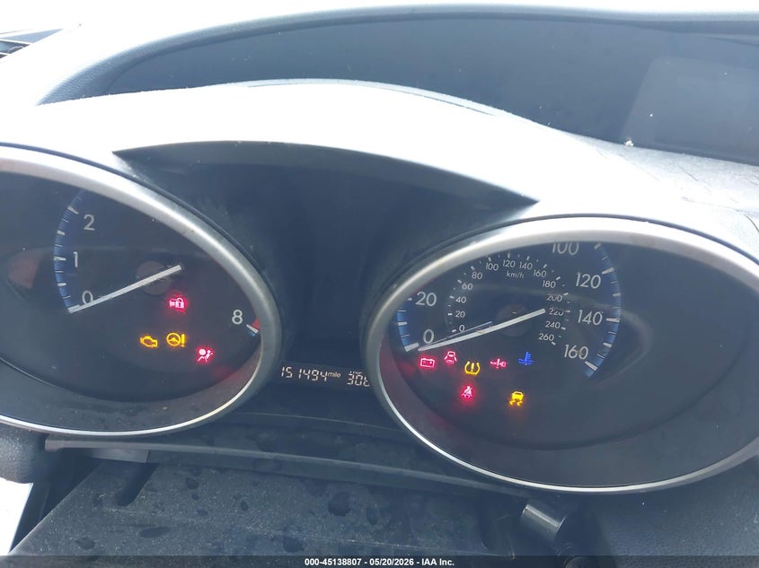 2013 Mazda 3 VIN JM1BL1L73D1757036 IAAI salvage auction — FRONT & REAR, Salvage (Georgia), sold $250 on 2026-07-10 (photo 7)