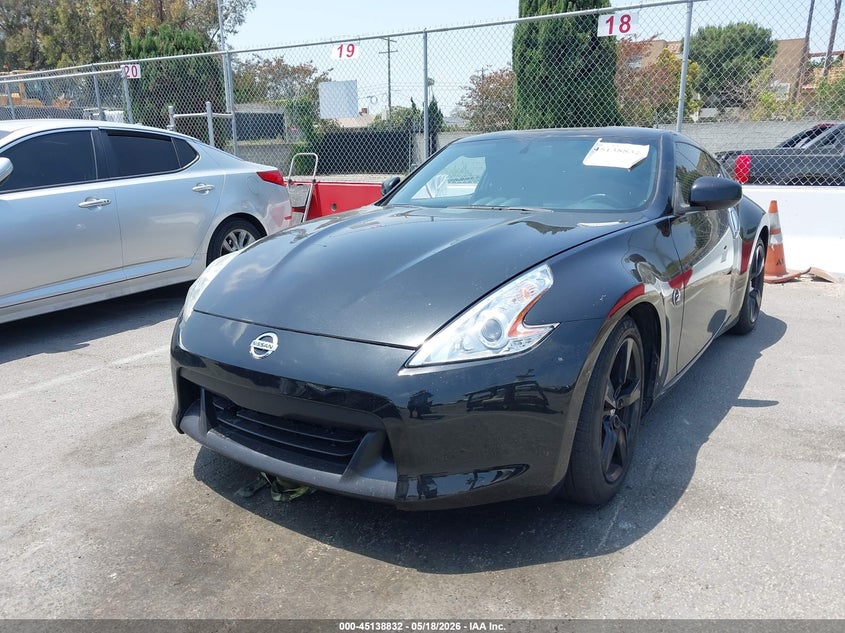 2013 Nissan 370z VIN JN1AZ4EH1DM381519 IAAI salvage auction — THEFT, Salvage (California), sold $950 on 2026-07-23 (photo 2)