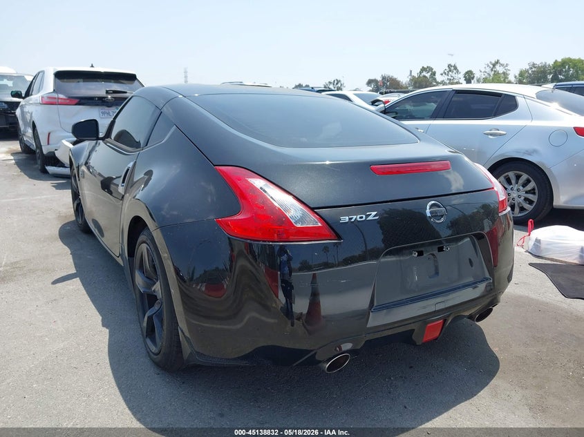 2013 Nissan 370z VIN JN1AZ4EH1DM381519 IAAI salvage auction — THEFT, Salvage (California), sold $950 on 2026-07-23 (photo 3)