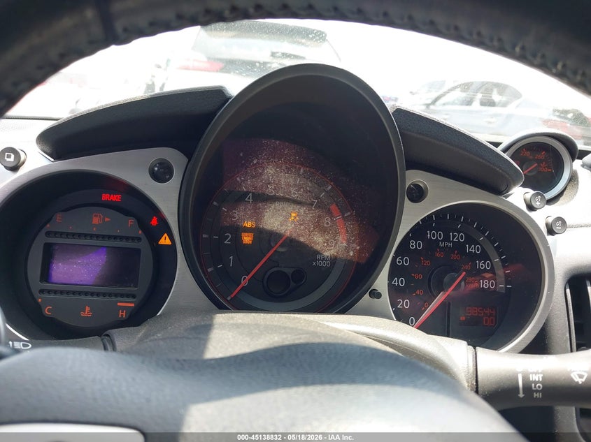 2013 Nissan 370z VIN JN1AZ4EH1DM381519 IAAI salvage auction — THEFT, Salvage (California), sold $950 on 2026-07-23 (photo 7)