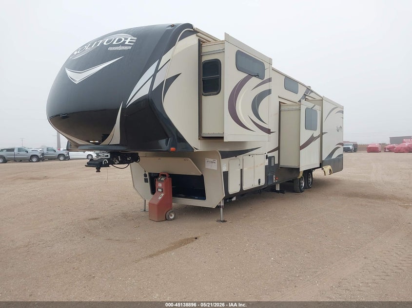 2016 Grand design Solitude VIN 573FS4229G1106082 IAAI salvage auction — ALL OVER, Salvage (Texas), sold $7,300 on 2026-07-15 (photo 2)