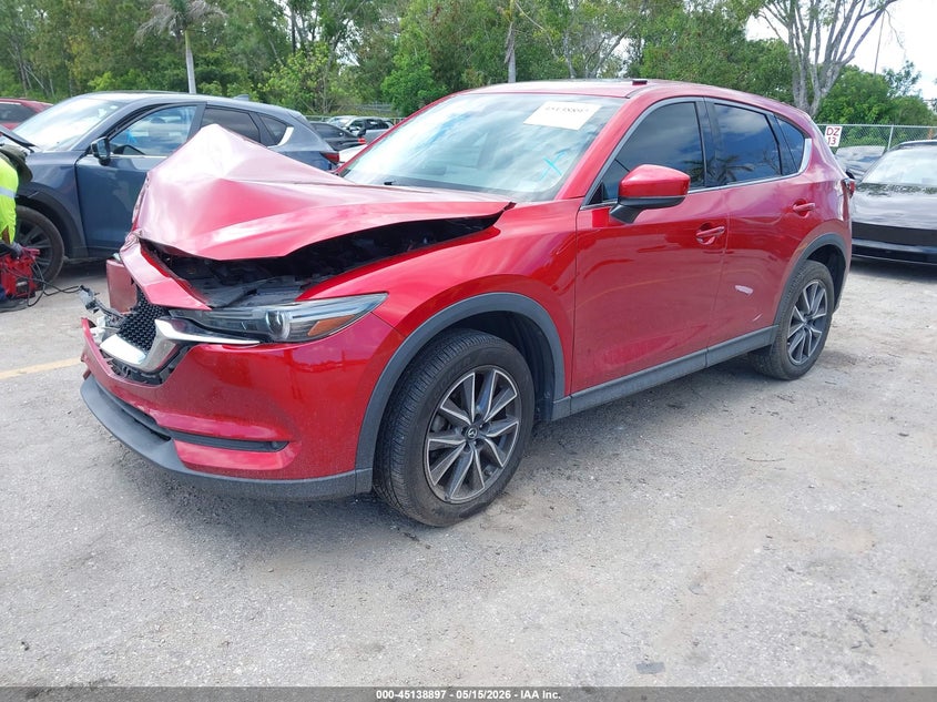 2017 Mazda Cx-5 VIN JM3KFADLXH0225904 IAAI salvage auction — FRONT END, Rebuildable (Florida), sold $4,550 on 2026-07-20 (photo 2)