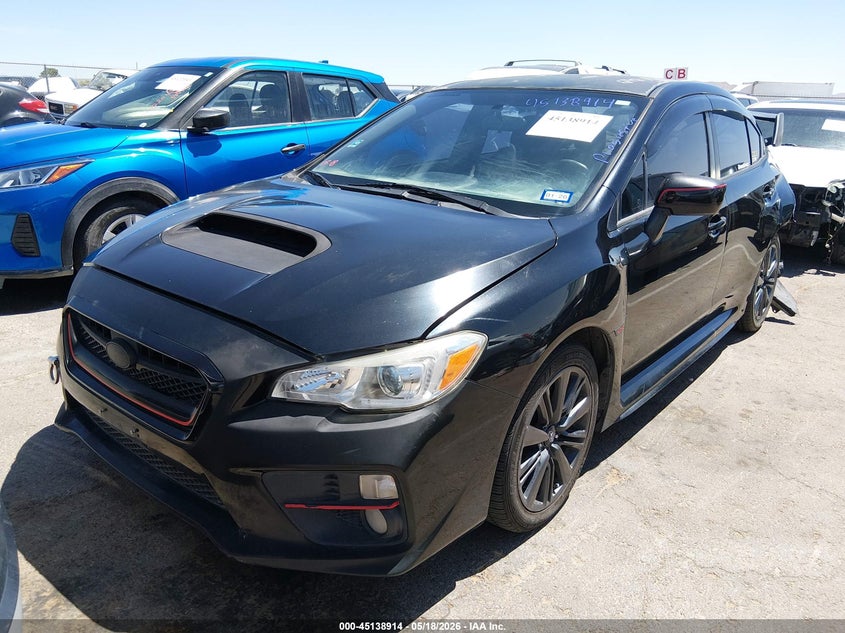2017 Subaru Wrx VIN JF1VA1B66H9820218 IAAI salvage auction — LEFT REAR, Salvage (Texas), sold $4,000 on 2026-07-08 (photo 2)
