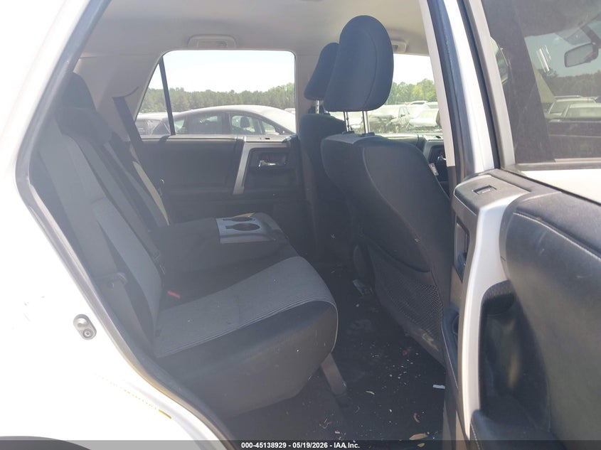 2019 Toyota 4runner VIN JTEZU5JR3K5201057 IAAI salvage auction — LEFT REAR, Clear (South Carolina), sold $12,600 on 2026-07-28 (photo 8)