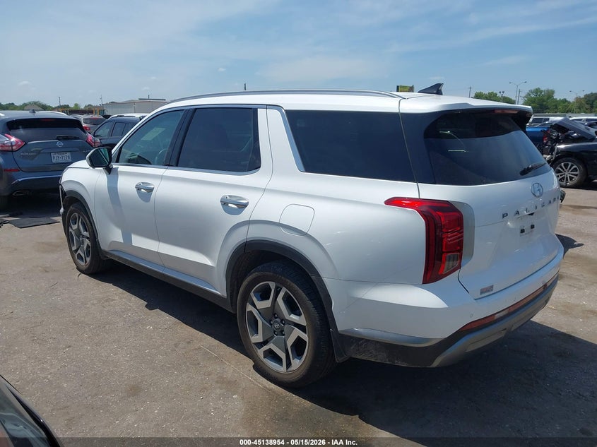 2025 Hyundai Palisade VIN KM8R44GE2SU937847 IAAI salvage auction — FRONT END, Salvage (Texas), sold $17,800 on 2026-07-29 (photo 3)
