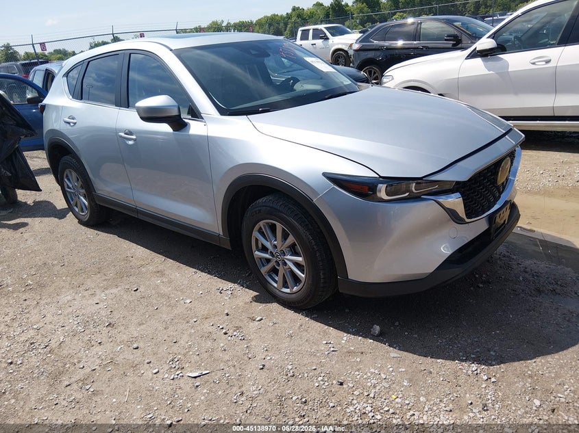 2022 Mazda Cx-5 VIN JM3KFBCM9N0568652 IAAI salvage auction — LEFT SIDE, Salvage (Kentucky), sold $6,800 on 2026-07-16 (photo 1)