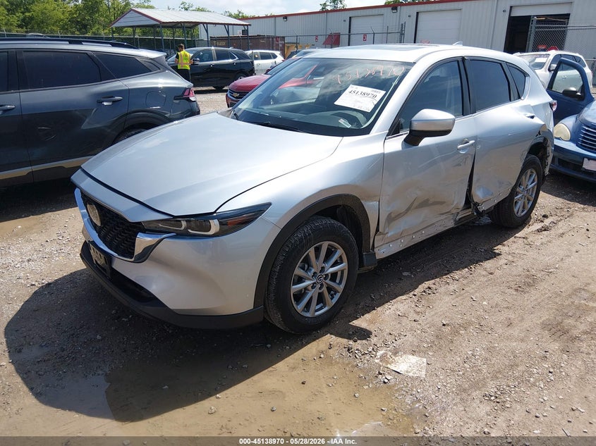 2022 Mazda Cx-5 VIN JM3KFBCM9N0568652 IAAI salvage auction — LEFT SIDE, Salvage (Kentucky), sold $6,800 on 2026-07-16 (photo 2)