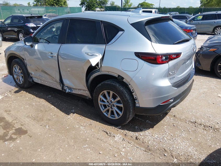 2022 Mazda Cx-5 VIN JM3KFBCM9N0568652 IAAI salvage auction — LEFT SIDE, Salvage (Kentucky), sold $6,800 on 2026-07-16 (photo 3)