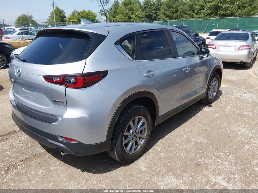 2022 Mazda Cx-5 VIN JM3KFBCM9N0568652 IAAI salvage auction — LEFT SIDE, Salvage (Kentucky), sold $6,800 on 2026-07-16 (photo 4)