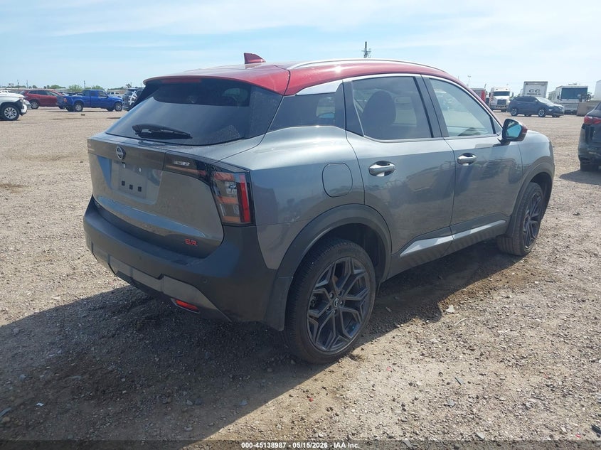 2025 Nissan Kicks VIN 3N8AP6DA9SL431582 IAAI salvage auction — FRONT END, Original (Texas), sold $7,500 on 2026-07-29 (photo 4)